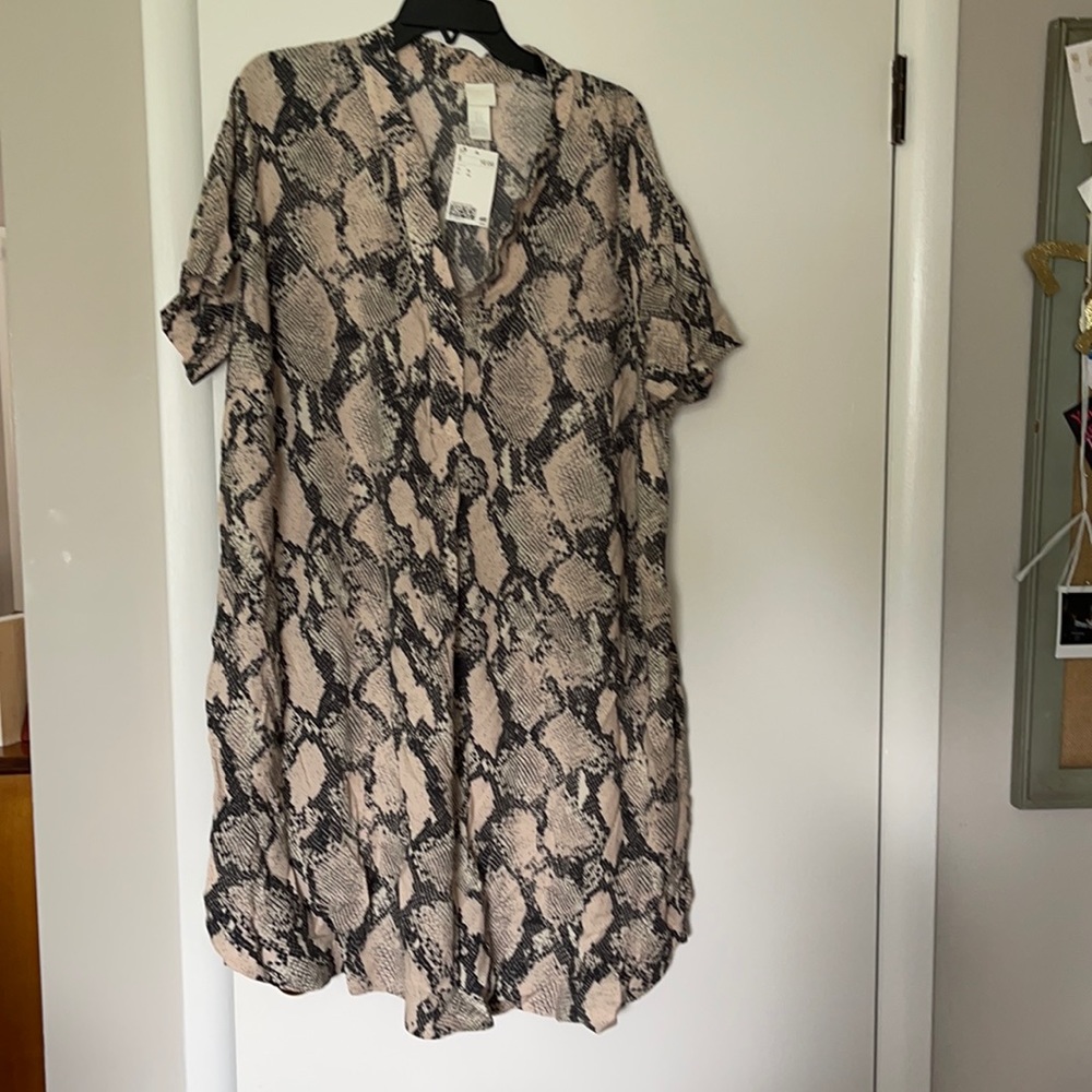 Snake skin dress